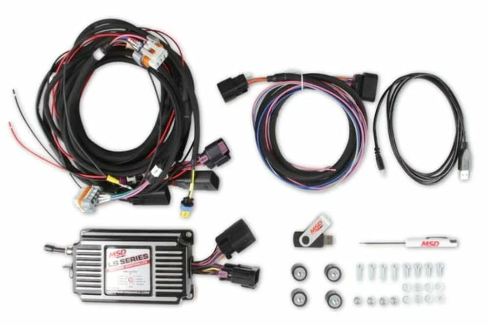 MSD 60143 Black LS Carb Ignition Control Box Carburetor LSX LS1 LS2 LS